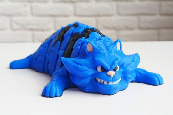 Articulated Grumpy Cat 3D Printable Toy