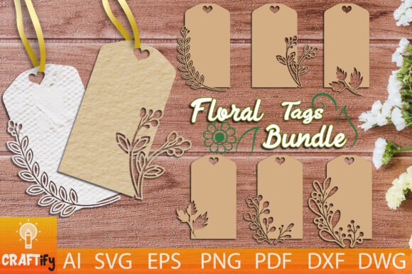 Floral Gift Tags Bundle Paper Cut 3D SVG: A Comprehensive Guide to Elevating Your Craft Projects